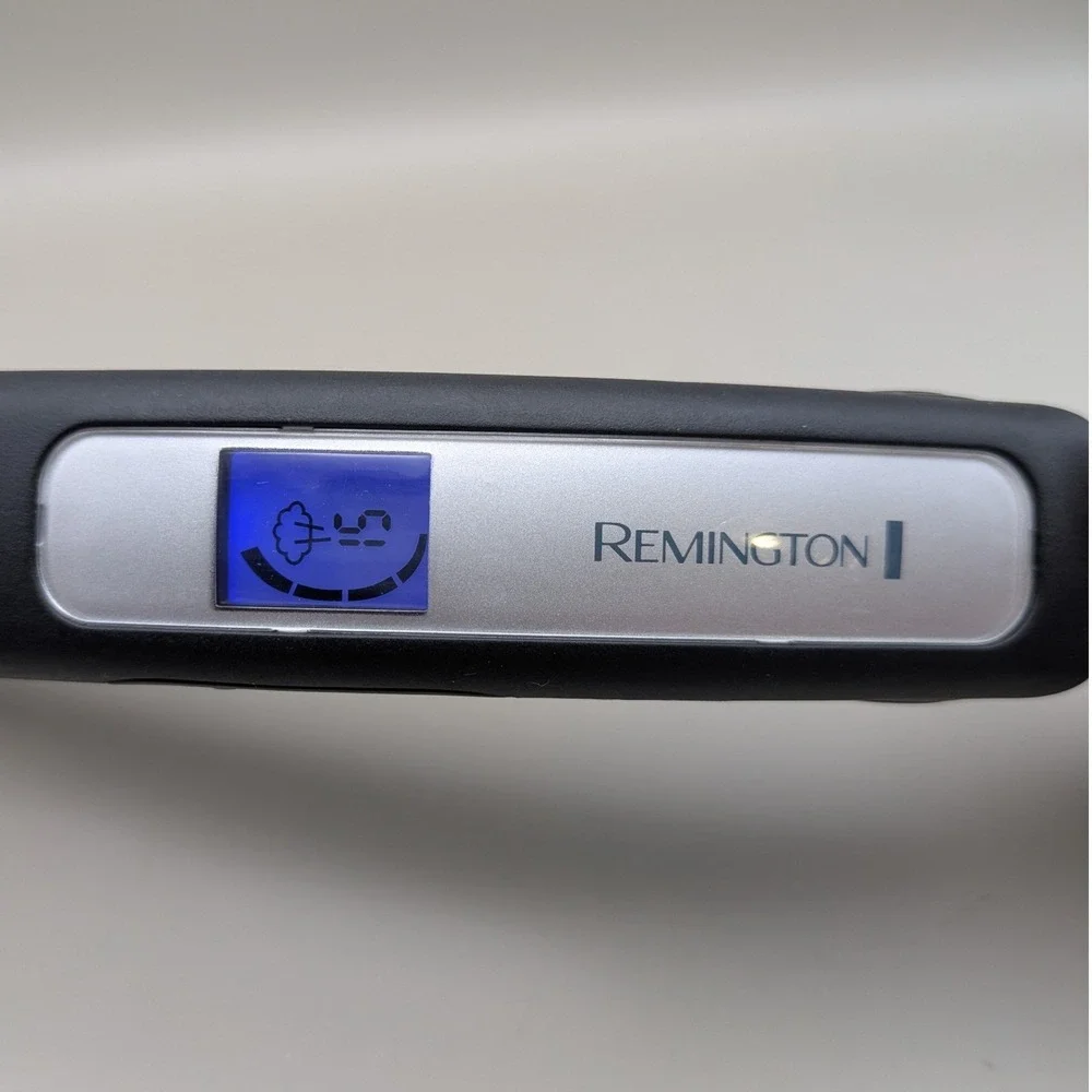 Remington Wet2Straight Ceramic Flat Iron Hair Straightener Black Silver S-7901